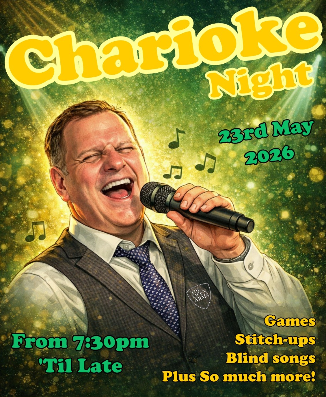 Charioke The Open Opens